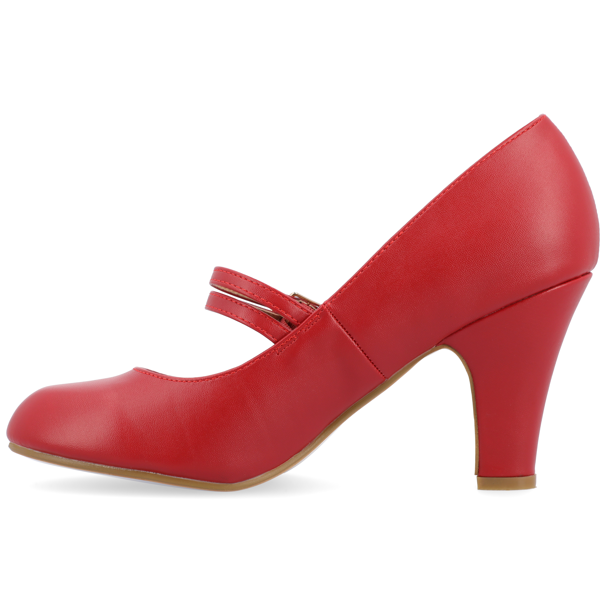 Journee Collection Womens Matte Finish Classic Mary Jane Pumps | eBay