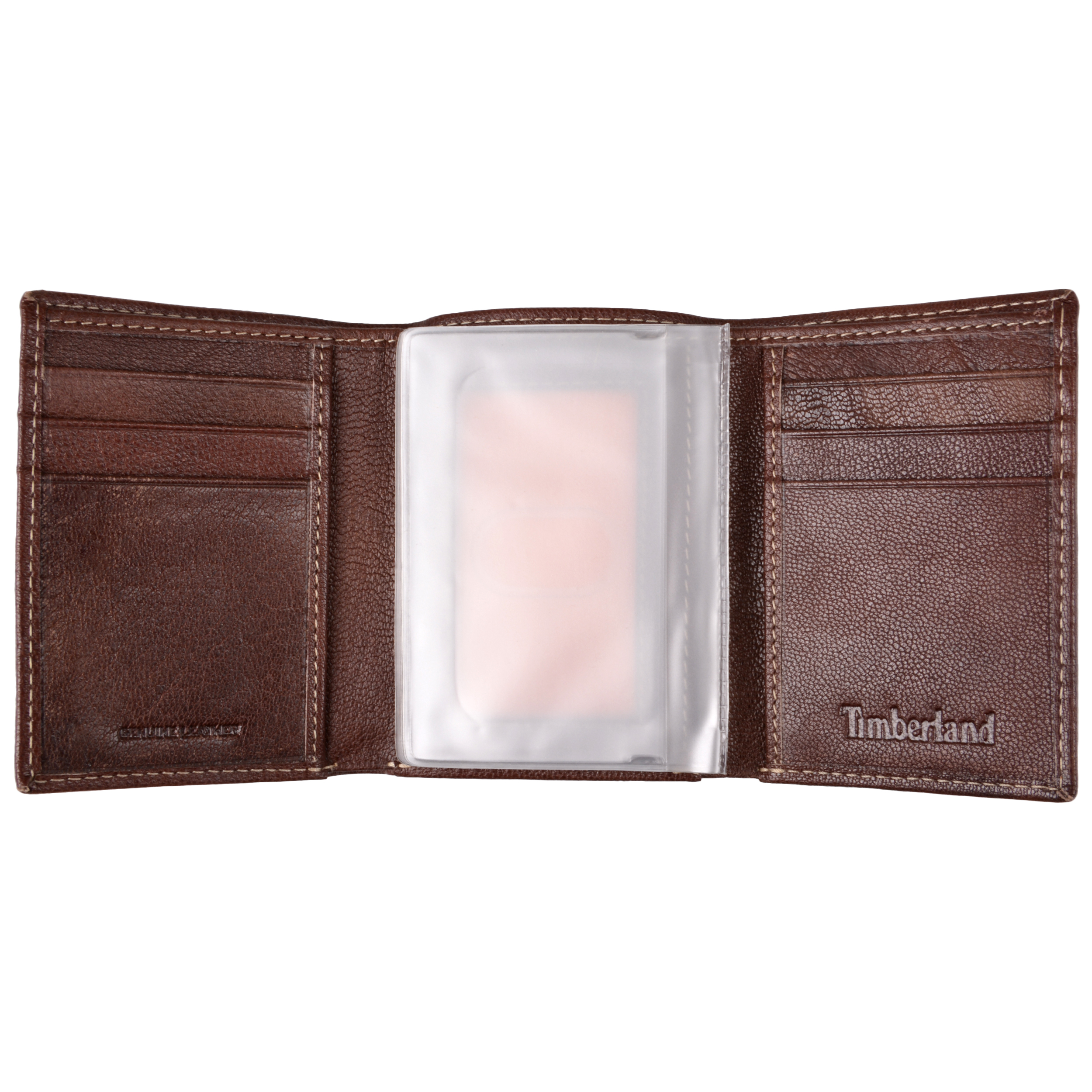 Timberland Mens Genuine Leather Trifold Wallet | eBay